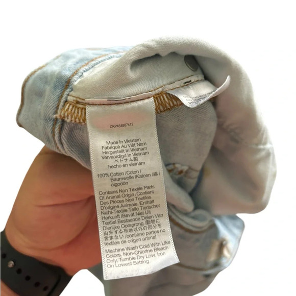 Madewell Women’s The Perfect Vintage Denim Distressed Jeans- Size 31 - Picture 7 of 7